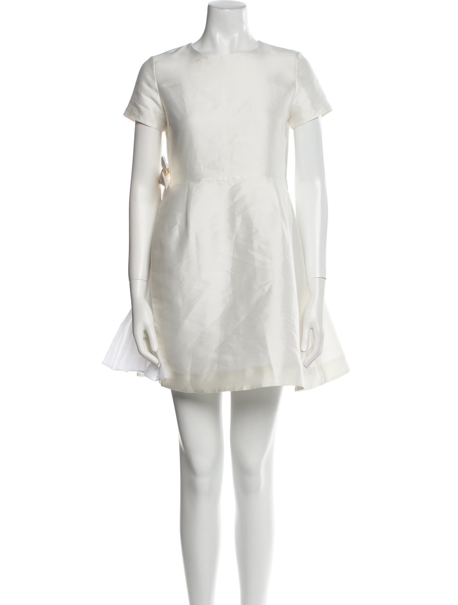 Lanvin Bateau Neckline Mini Dress